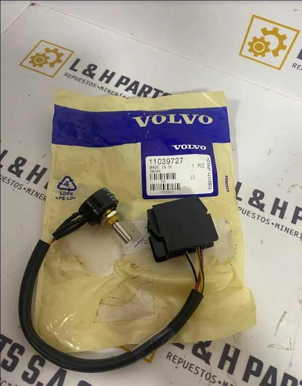 potenciometro VOE11039727 volvo 11039727 maquinaria pesada